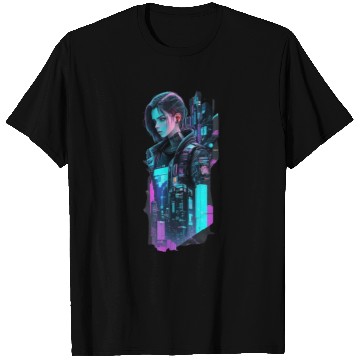 Discover sci fi character v6 T Shirts