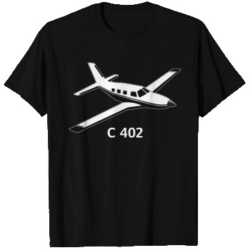 Discover Cessna 402 Aircraft line T Shirts