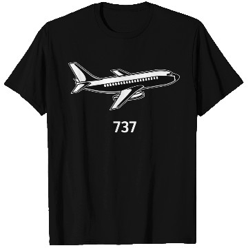 Discover B737 Aircraft Airline T Shirts