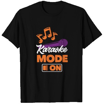 Discover Funny Karaoke Singer Singing Musician Karaoke Gift T Shirts