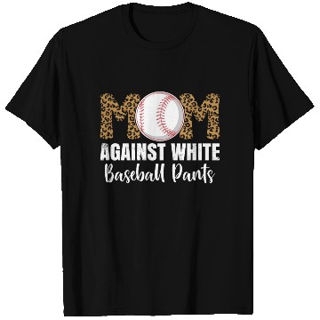 Discover Leopard Baseball Mom T Shirts