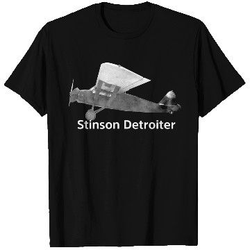 Discover Stinson Detroiter Aircraft T Shirts