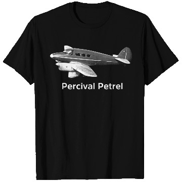 Discover Percival Petrel Aircraft T Shirts