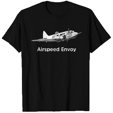 Discover Airspeed Envoy Transport aircraft T Shirts