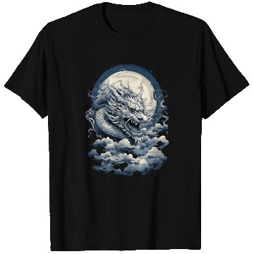 Discover Celestial Dragon Soar T Shirts