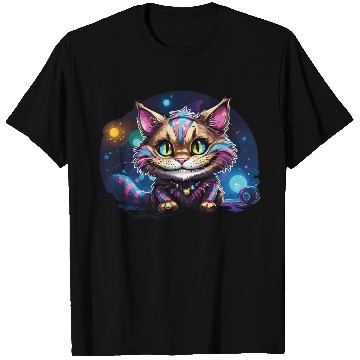 Discover Fantasy Cheshire Cat Smile, Alice in Wonderland T Shirts