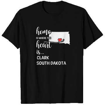 Discover Clark County South Dakota Is Where My Heart Is T Shirts