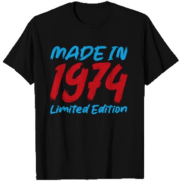 Discover 1970s Retro Color Block T Shirts Design 1974