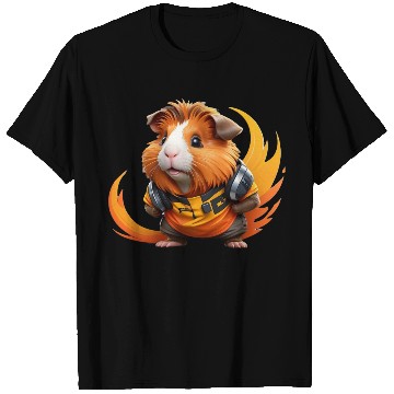 Discover cute and cool DJ guinea pig T Shirts