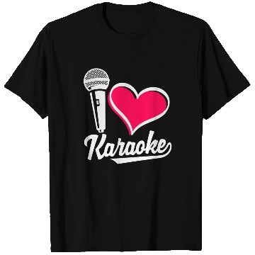 Discover Funny Karaoke Singer Singing Musician Karaoke Gift T Shirts
