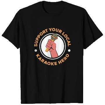 Discover Funny Karaoke Singer Singing Musician Karaoke Gift T Shirts