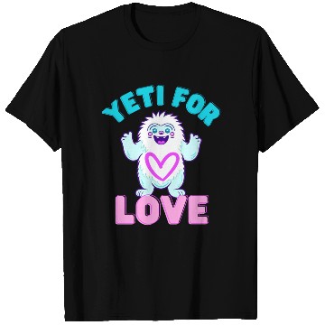 Discover Yeti for Love Funny Valentines Day T Shirts