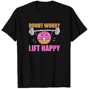 Discover Fitness Donut Funny Donut Gym T Shirts