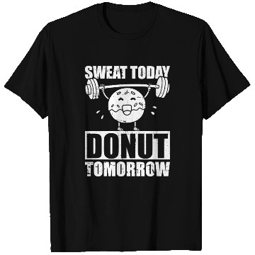 Discover Fitness Donut Funny Donut Gym T Shirts