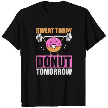 Discover Fitness Donut Donut Gym T Shirts