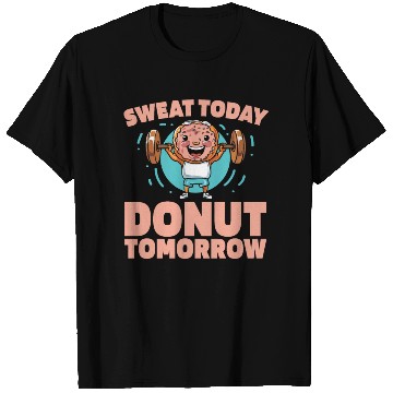 Discover Fitness Donut Funny Donut Gym T Shirts