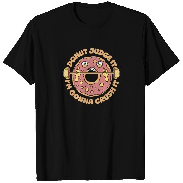 Discover Fitness Donut Funny Donut Gym T Shirts