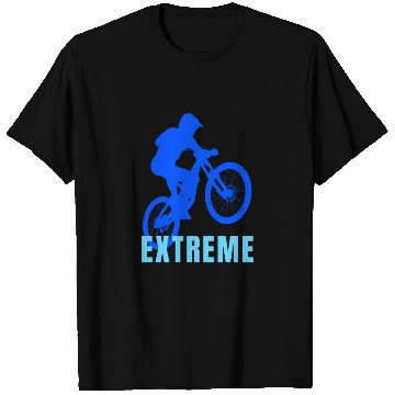 Discover Mountain Bike (blue and light blue design) T Shirts