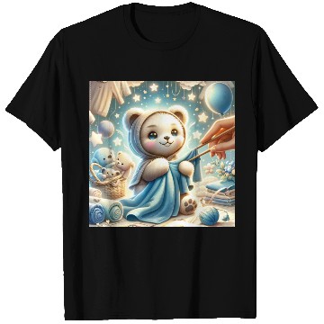 Discover Starry Snuggles Panda T Shirts