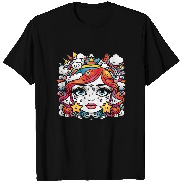 Discover Celestial girl T Shirts