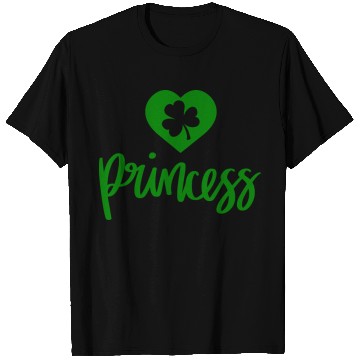 Discover Irish Heart Clover Princess T Shirts