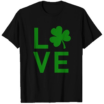 Discover Irish Clover LOVE T Shirts