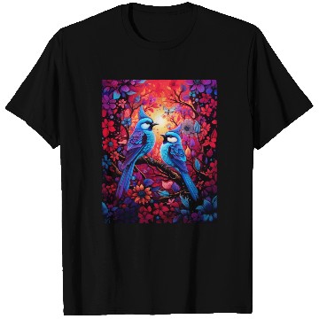 Discover Blue Birds T Shirts