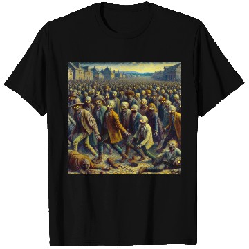 Discover Undead Zombie Horde 3 T Shirts