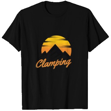 Discover Black mountain clamping T Shirts