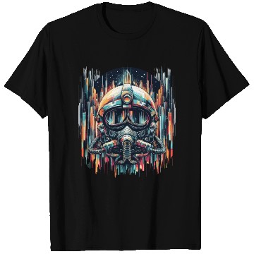 Discover Urban Astronaut - Sci-Fi Cityscape Adventure T Shirts