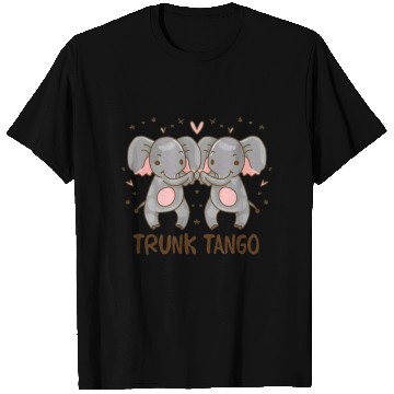 Discover Dancing Elephants: Trunk Tango T Shirts