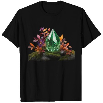 Discover green crystal T Shirts