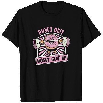 Discover Fitness Donut Funny Donut Gym T Shirts