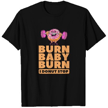 Discover Fitness Donut Funny Donut Gym T Shirts