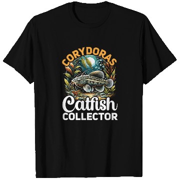 Discover Corydoras Catfish Fish Lover Freshwater Aquarium T Shirts