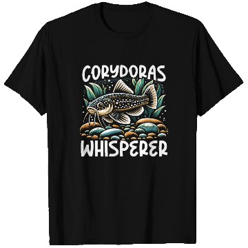 Discover Corydoras Catfish Fish Lover Freshwater Aquarium T Shirts