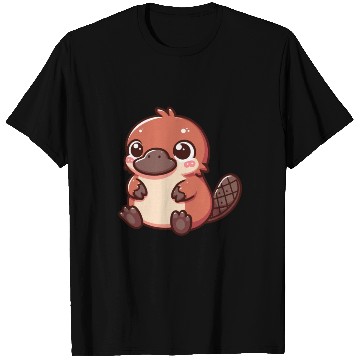 Discover Playful Platypus Cartoon T Shirts