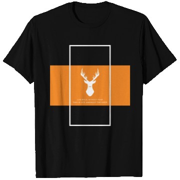 Discover Fearless in the Wild T Shirts - Embrace the Deer Life