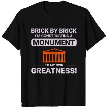 Discover Monumental Brick Mastery: Humorous Bricklayer T Shirts