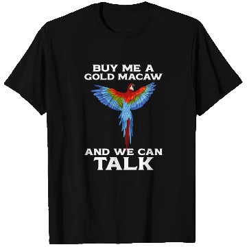 Discover Blue Gold Macaw Ornithologist Enthusiast Gift T Shirts