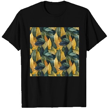 Discover Autumn Leaves Pattern T Shirts