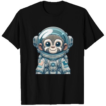 Discover Cute Monkey Astronaut T Shirts