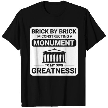 Discover Monumental Brick Mastery: Humorous Bricklayer T Shirts