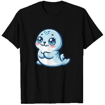 Discover Graceful Seal Serenity T Shirts
