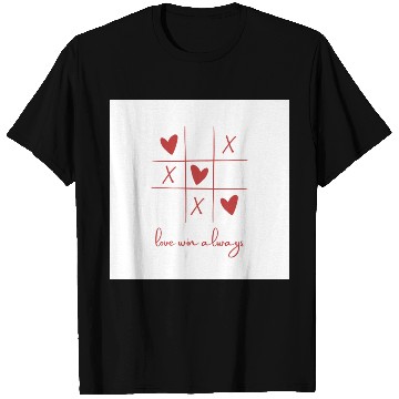 Discover Beige Rouge Amour Saint Valentin T Shirts