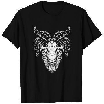 Discover Devil Baphomet Goat Head T Shirts