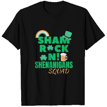 Discover shamrockin shenanigans drinking st Patrick's day T Shirts