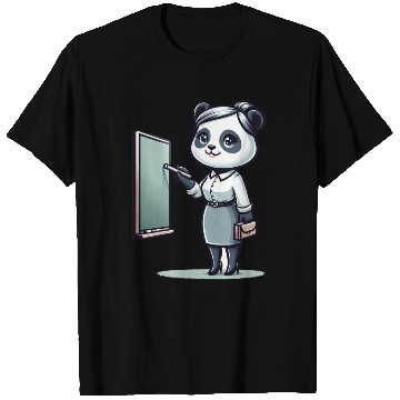 Discover Cute Panda Teacher T Shirts