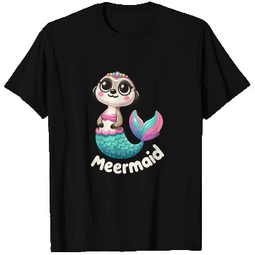 Discover Meerkat Mermaid Fantasy T Shirts
