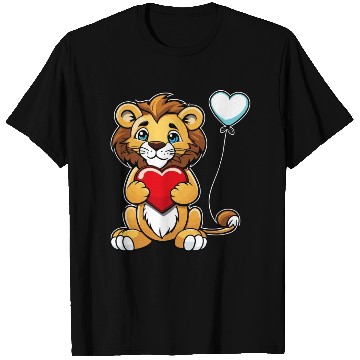 Discover Lion Heart - Valentine's Day T Shirts